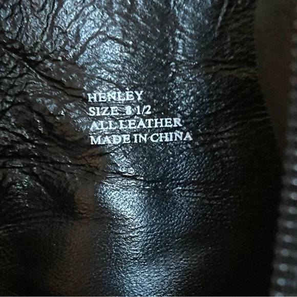 BCBGMaxAzria Henley Black Leather Heeled Platform Boots sz.8.5 - Picture 9 of 9